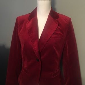 Velvet blazer